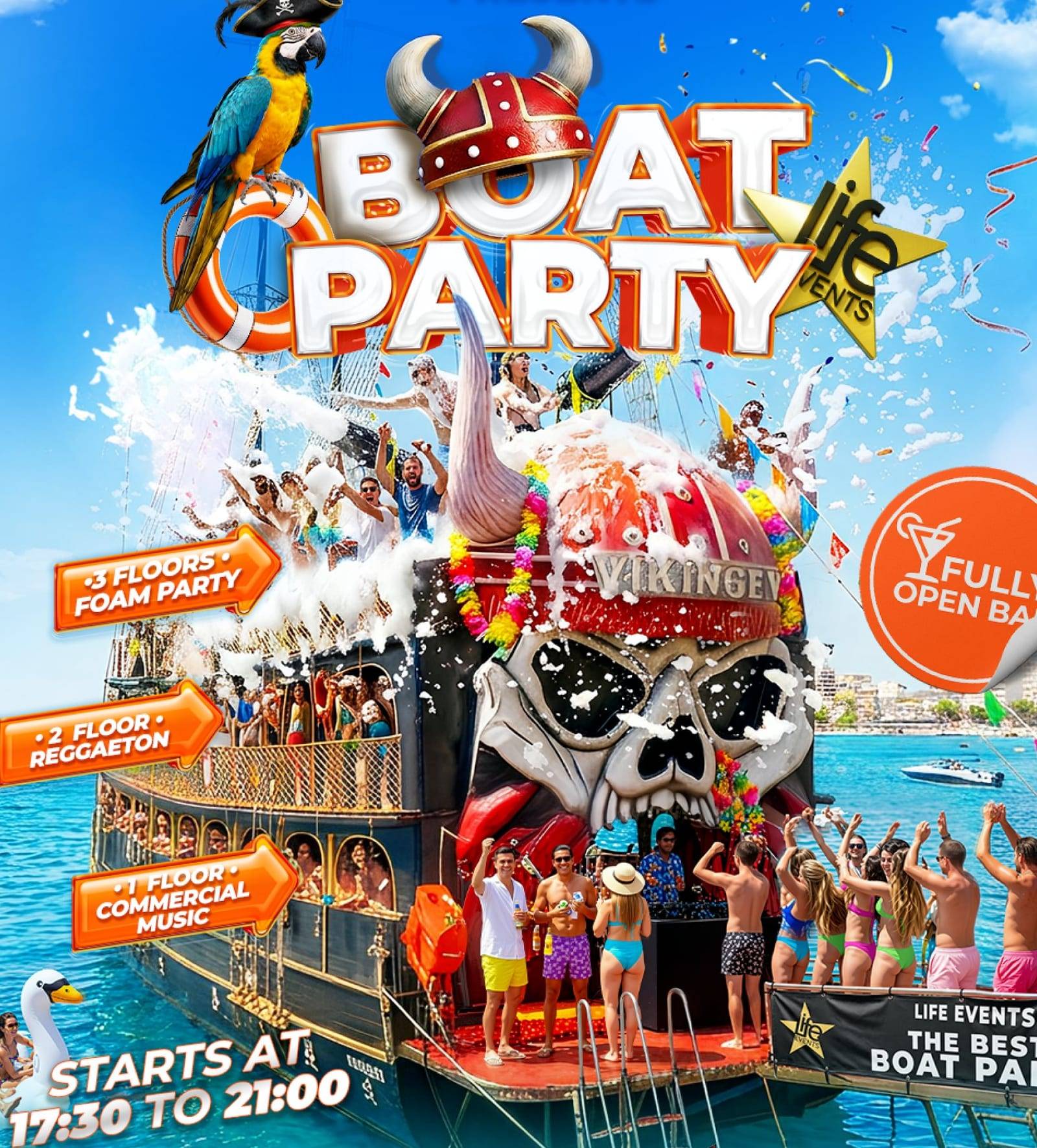 Boat Party Vikingen · Vikingen – official poster