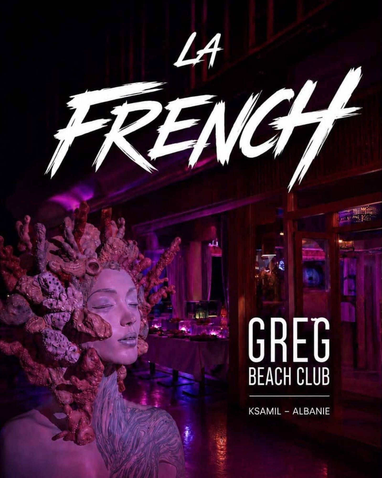 LA FRENCH · Greg Beach – official poster